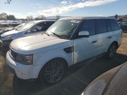 Land Rover Range Rover salvage cars for sale: 2010 Land Rover Range Rover Sport LUX