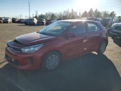 KIA rio salvage cars for sale: 2020 KIA Rio LX