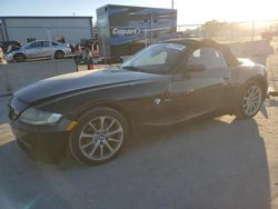 BMW z4 salvage cars for sale: 2007 BMW Z4 3.0