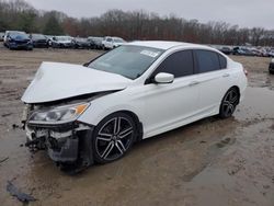 Honda Accord salvage cars for sale: 2016 Honda Accord Sport