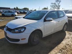 Volkswagen Golf salvage cars for sale: 2010 Volkswagen Golf