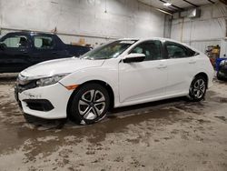 Honda salvage cars for sale: 2018 Honda Civic LX