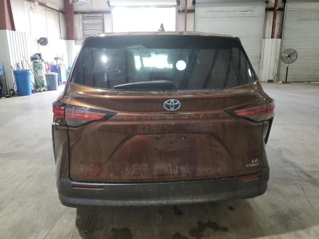 2021 Toyota Sienna LE