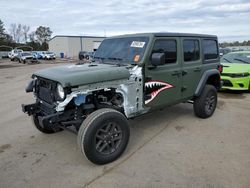 Jeep Wrangler Sport salvage cars for sale: 2023 Jeep Wrangler Sport