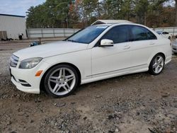 Mercedes-Benz salvage cars for sale: 2011 Mercedes-Benz C300