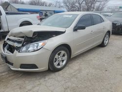 Salvage cars for sale from Copart Wichita, KS: 2013 Chevrolet Malibu LS