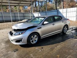 KIA salvage cars for sale: 2015 KIA Optima LX