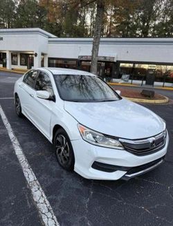 Salvage cars for sale from Copart Gainesville, GA: 2017 Honda Accord LX