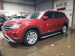 Volkswagen salvage cars for sale: 2021 Volkswagen Atlas SEL