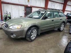 Subaru Legacy salvage cars for sale: 2006 Subaru Legacy Outback 2.5I