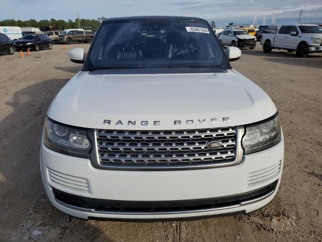 2016 Land Rover Range Rover HSE