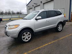 Hyundai Santa fe salvage cars for sale: 2008 Hyundai Santa FE SE