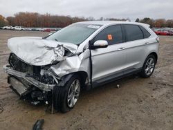 Ford salvage cars for sale: 2018 Ford Edge Titanium