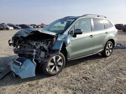 Subaru Forester salvage cars for sale: 2018 Subaru Forester 2.5I Limited