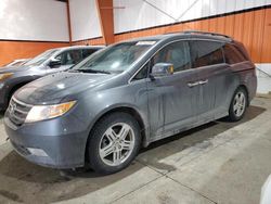 Honda Odyssey salvage cars for sale: 2013 Honda Odyssey Touring