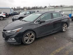 Chevrolet Cruze Vehiculos salvage en venta: 2017 Chevrolet Cruze Premier