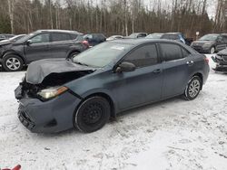 Toyota Vehiculos salvage en venta: 2017 Toyota Corolla L