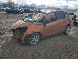 Salvage cars for sale from Copart Columbus, OH: 2009 Honda FIT Sport