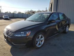 Volkswagen Passat salvage cars for sale: 2012 Volkswagen Passat SE