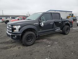 Ford salvage cars for sale: 2015 Ford F150 Supercrew