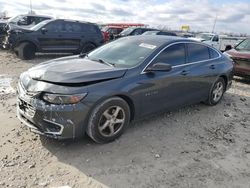 Chevrolet Vehiculos salvage en venta: 2017 Chevrolet Malibu LS