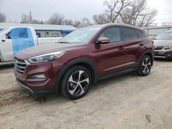 Vehiculos salvage en venta de Copart Wichita, KS: 2016 Hyundai Tucson Limited