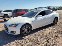 Tesla salvage cars for sale: 2015 Tesla Model S