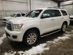 Toyota Sequoia salvage cars for sale: 2014 Toyota Sequoia Platinum