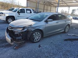 Salvage cars for sale from Copart Cartersville, GA: 2017 Chrysler 200 LX