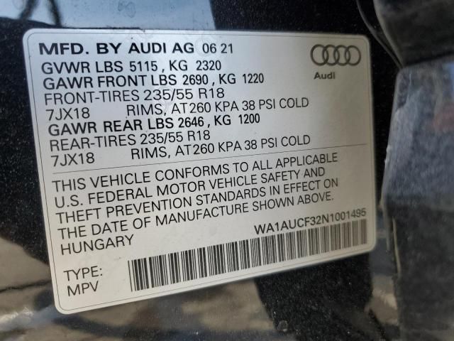 2022 Audi Q3 Premium 40