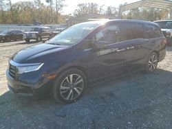 Honda Odyssey salvage cars for sale: 2022 Honda Odyssey Touring