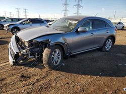 Infiniti QX70 salvage cars for sale: 2017 Infiniti QX70