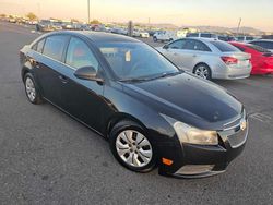 Chevrolet salvage cars for sale: 2012 Chevrolet Cruze LS