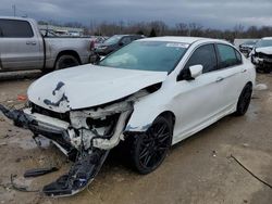 Honda Accord salvage cars for sale: 2017 Honda Accord Sport