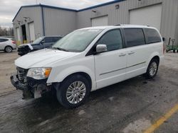 Salvage cars for sale from Copart Rogersville, MO: 2016 Chrysler Town & Country Limited