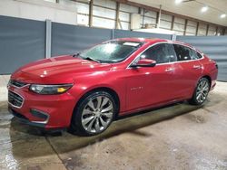 Chevrolet Malibu salvage cars for sale: 2016 Chevrolet Malibu Premier