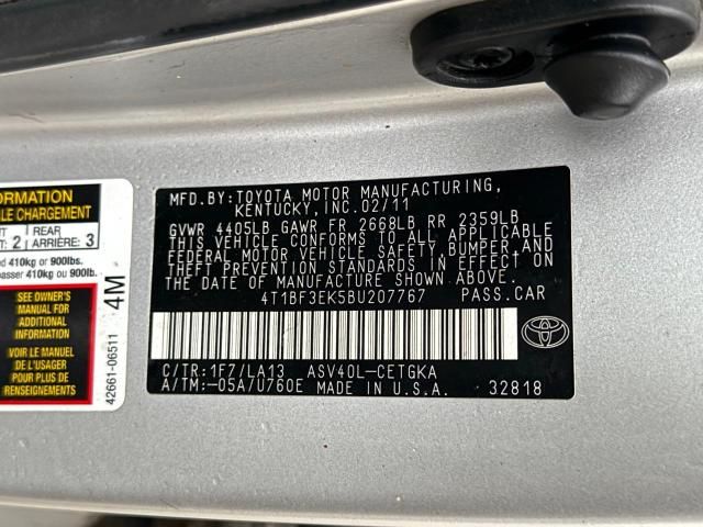 2011 Toyota Camry Base