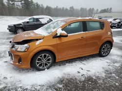 Chevrolet Sonic salvage cars for sale: 2017 Chevrolet Sonic LT