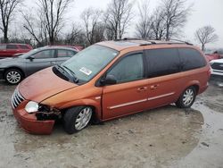 Salvage cars for sale from Copart Cicero, IN: 2006 Chrysler Town & Country Touring