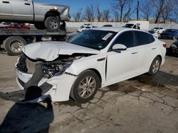 KIA salvage cars for sale: 2016 KIA Optima LX