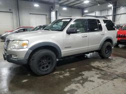 Ford Explorer salvage cars for sale: 2007 Ford Explorer XLT