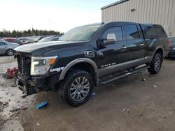 Vehiculos salvage en venta de Copart Franklin, WI: 2017 Nissan Titan XD SL