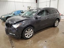 Acura salvage cars for sale: 2016 Acura MDX Advance