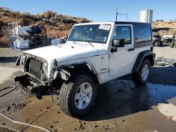 Jeep Wrangler Sport salvage cars for sale: 2018 Jeep Wrangler Sport