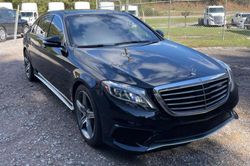 Mercedes-Benz s-Class salvage cars for sale: 2015 Mercedes-Benz S 63 AMG