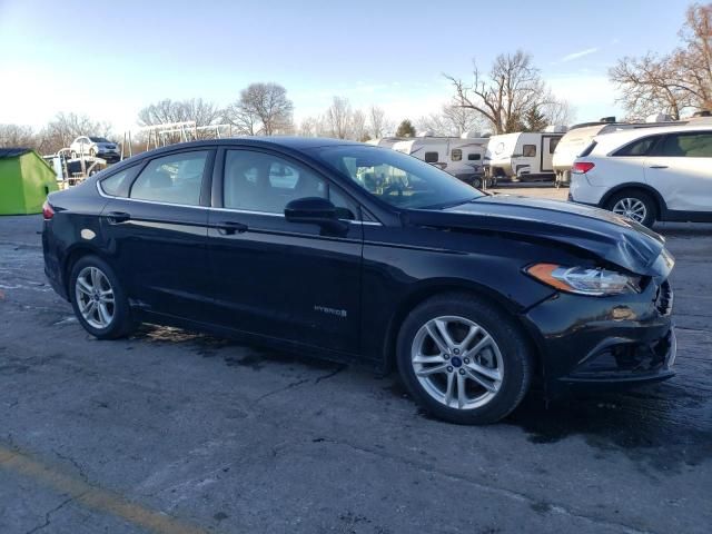 2018 Ford Fusion SE Hybrid