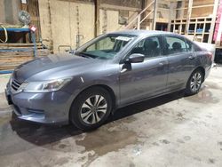 Honda salvage cars for sale: 2015 Honda Accord LX