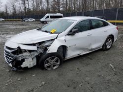 Chevrolet Malibu salvage cars for sale: 2020 Chevrolet Malibu LS