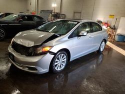 Honda salvage cars for sale: 2012 Honda Civic EXL