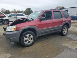 Salvage cars for sale from Copart Shreveport, LA: 2003 Mazda Tribute ES